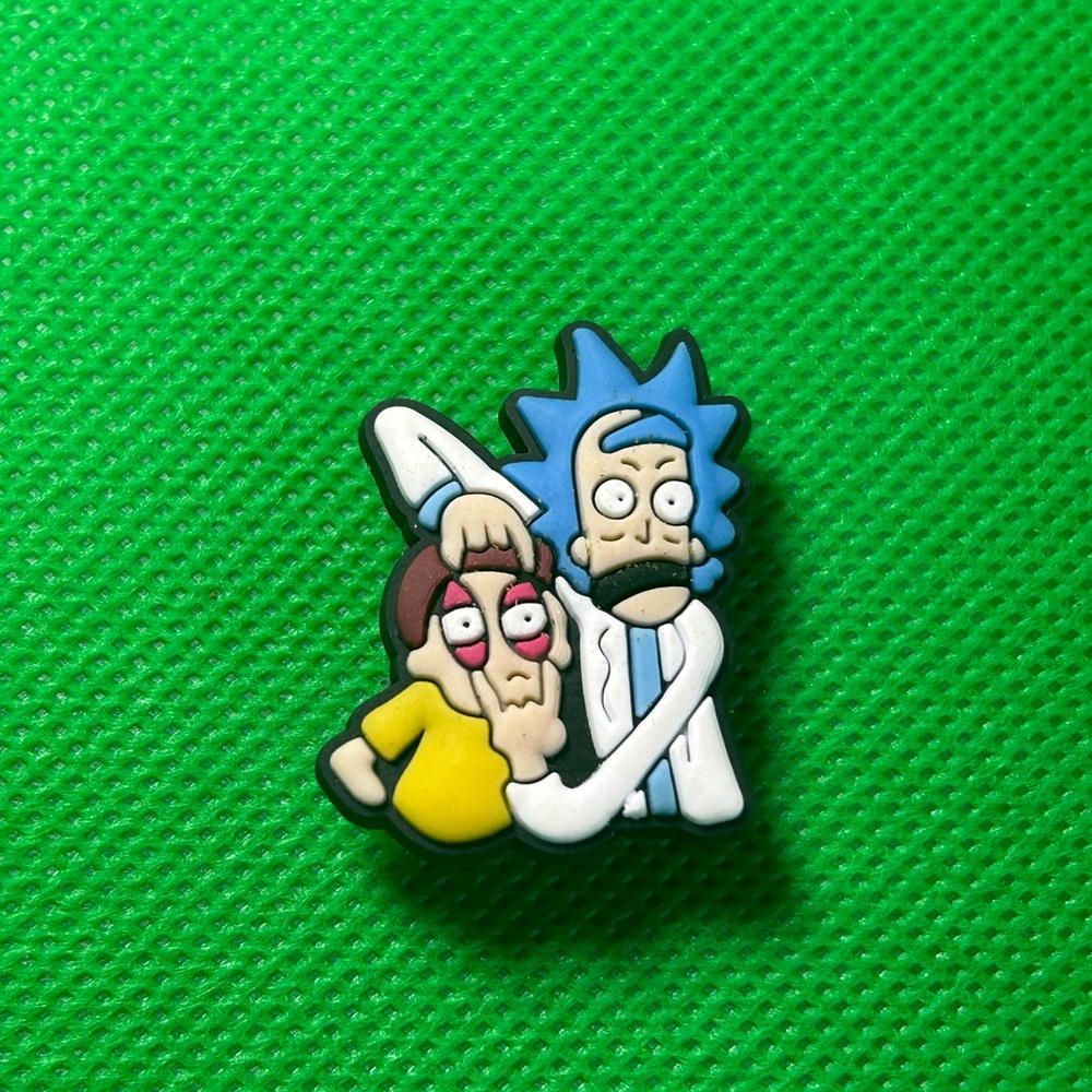🌼 (5/$10 or 10/$15) NEW Rick and Morty Croc Charm Collection